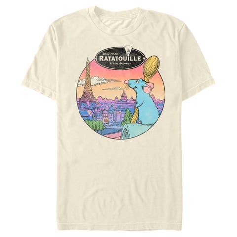 Men's View Of Paris Short Sleeve Graphic T-shirt
