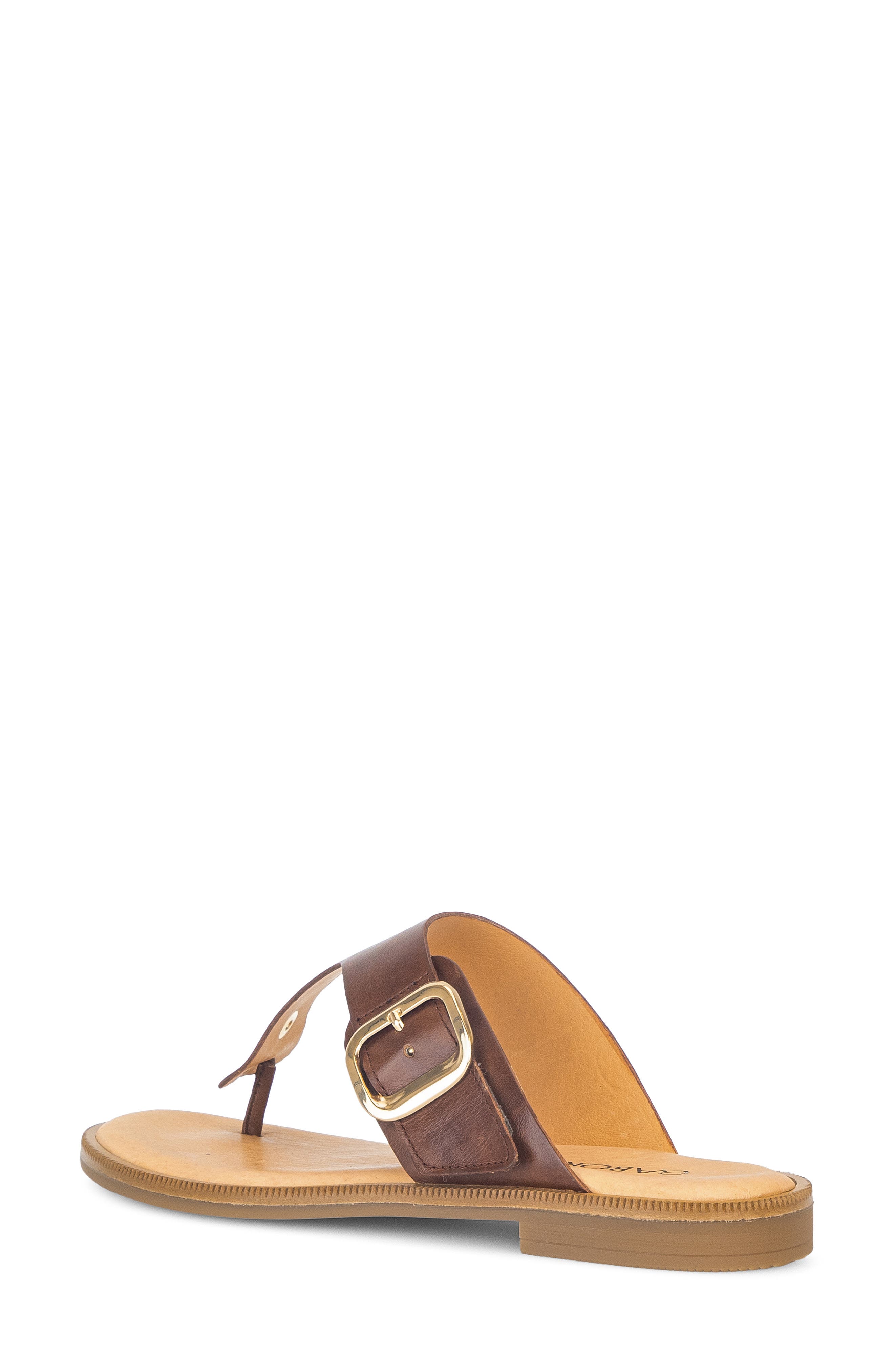 Gabor Studded Flip Flop, Alternate, color, Camel