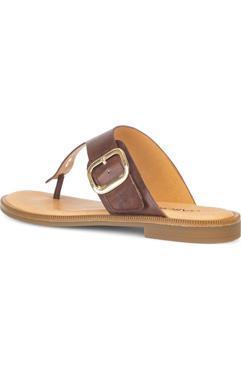 Gabor Studded Flip Flop, Alternate, color, Camel