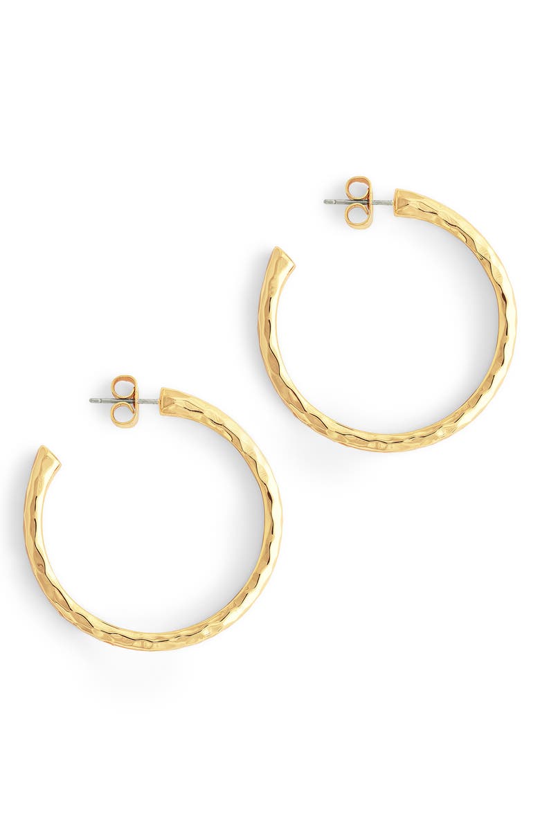 Anabel Aram Jewelry Medium Farrier Hoop Earrings, Alternate, color, Gold
