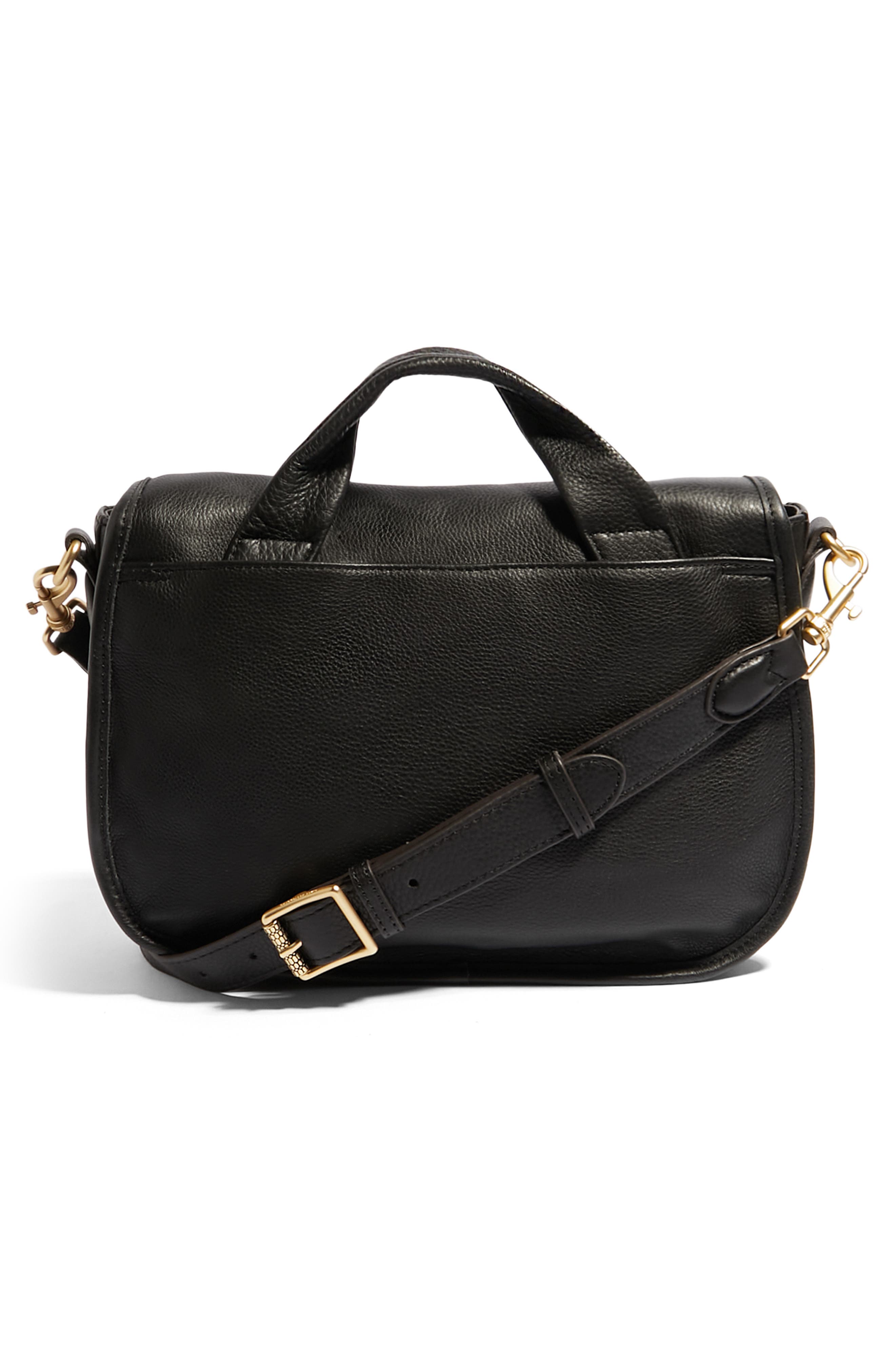 Aimee Kestenberg Fierce & Fab Leather Saddle Bag, Alternate, color, 