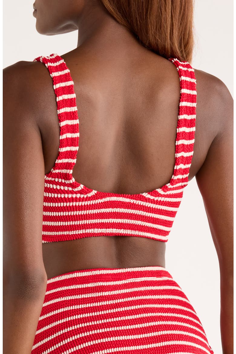 Nadine Two-Piece Swimsuit, Alternate, color, RED/ WHITE
