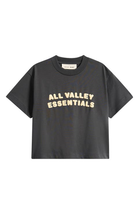 Kids' Merch Boxy Fit Cotton Graphic T-Shirt