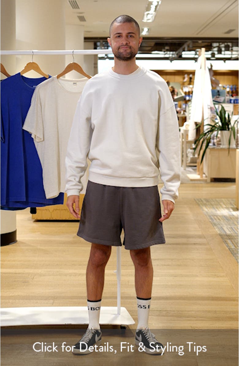 Core Oversize Crew Sweatshirt, sales video thumbnail