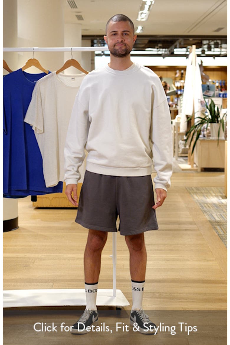 Core Oversize Crew Sweatshirt video