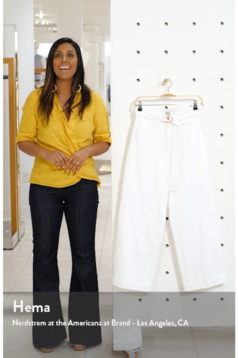 Belted Flood Jeans video
