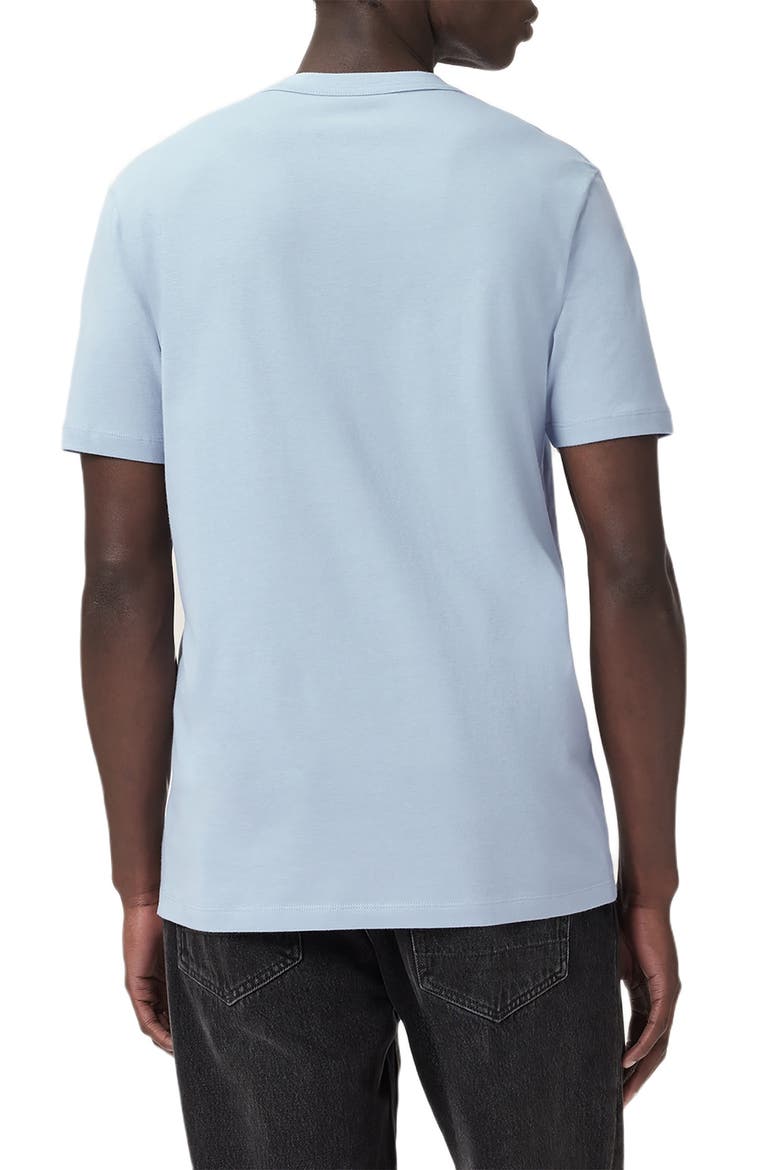 Brace Cotton T-Shirt, Alternate, color, SPINEL BLUE