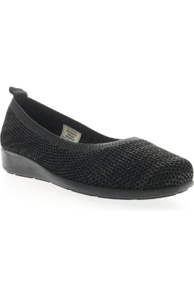 Propét Yen Mesh Flat, Main, color, Black
