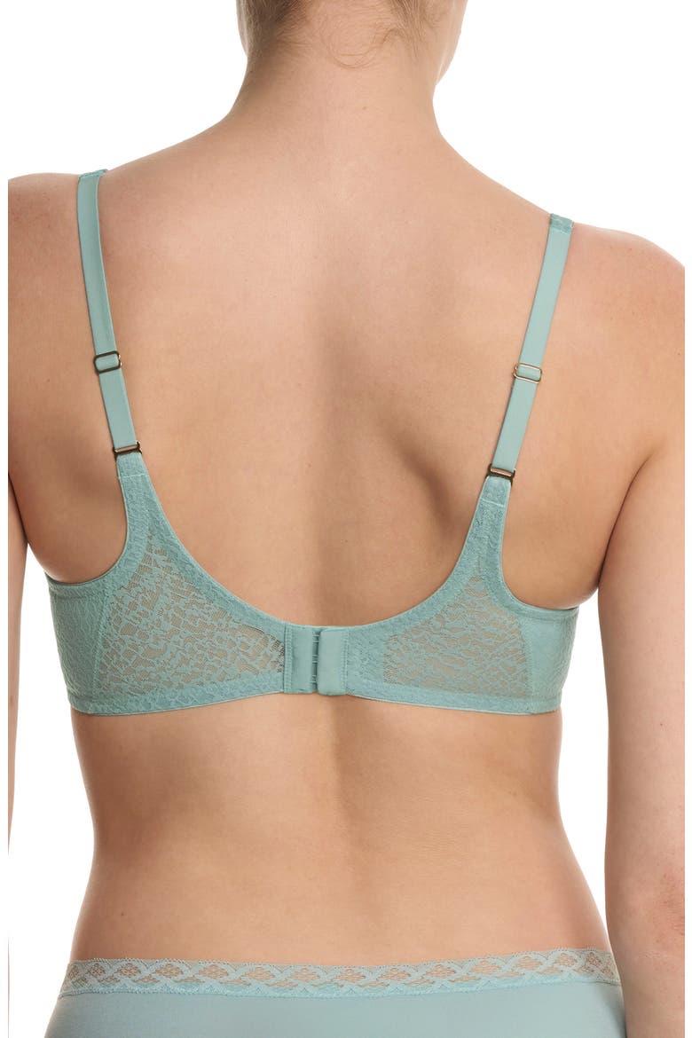 Pretty Smooth Full Fit Smoothing T-Shirt Bra, Alternate, color, BLUE MEADOW