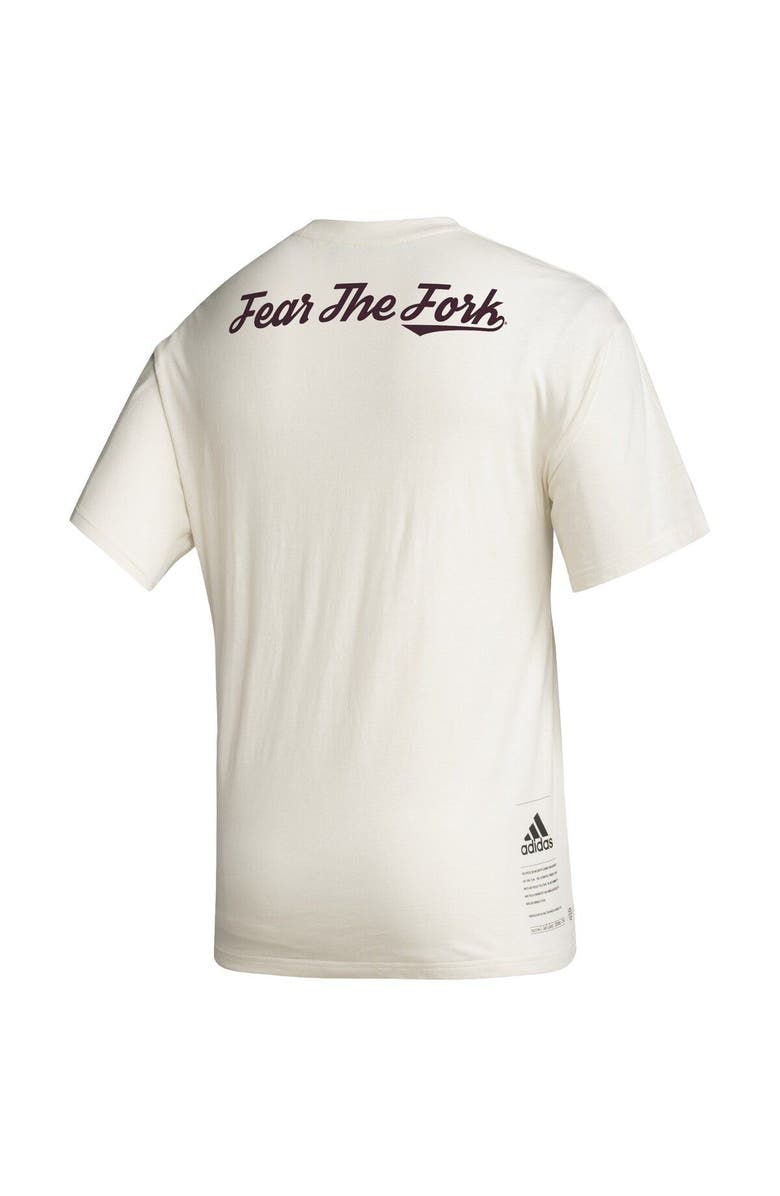 adidas Men's adidas Cream Arizona State Sun Devils Zero Dye T-Shirt, Alternate, color, 
