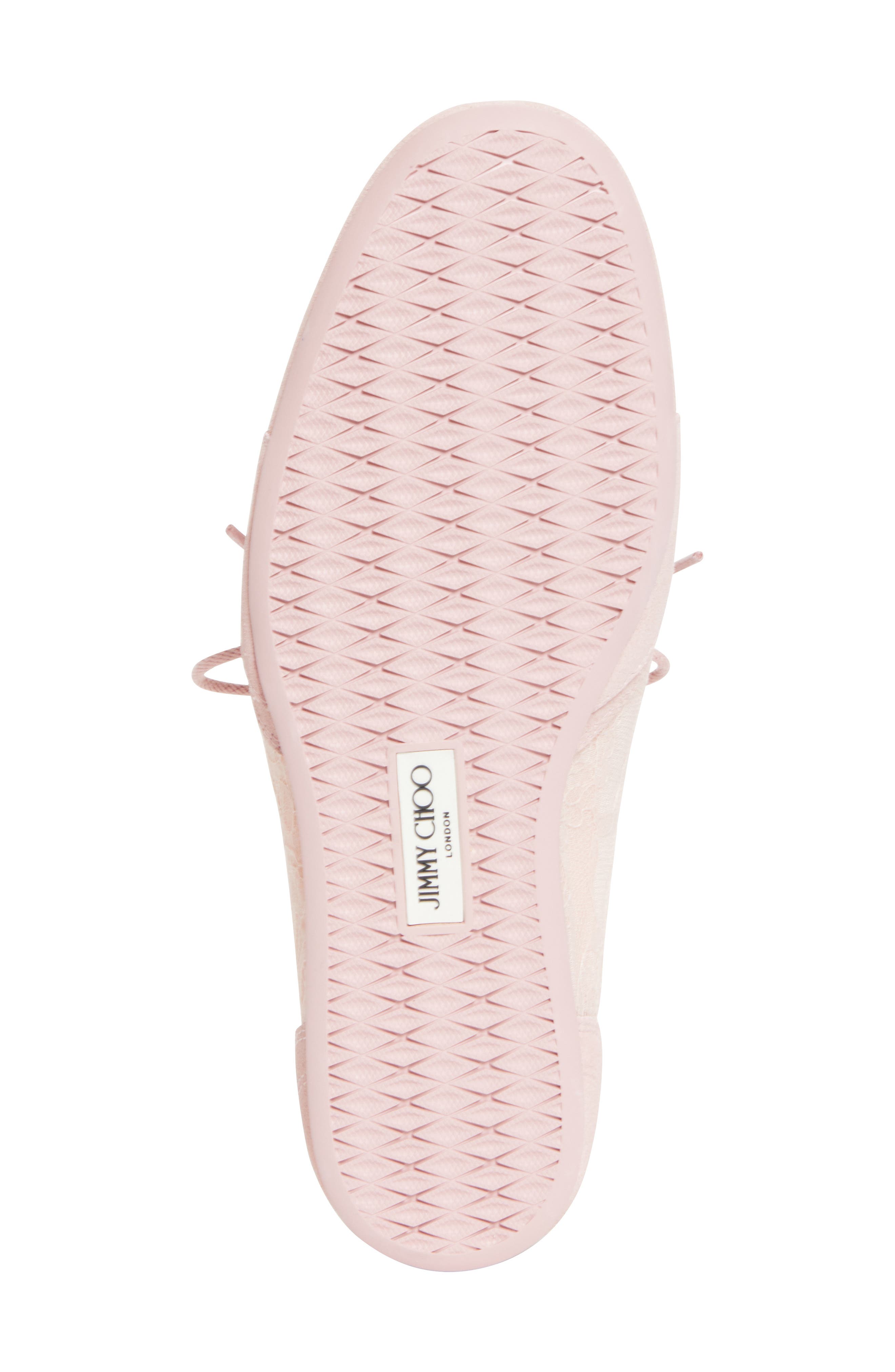 Jimmy Choo Sunny Low Top Sneaker, Alternate, color, V Rose Mix