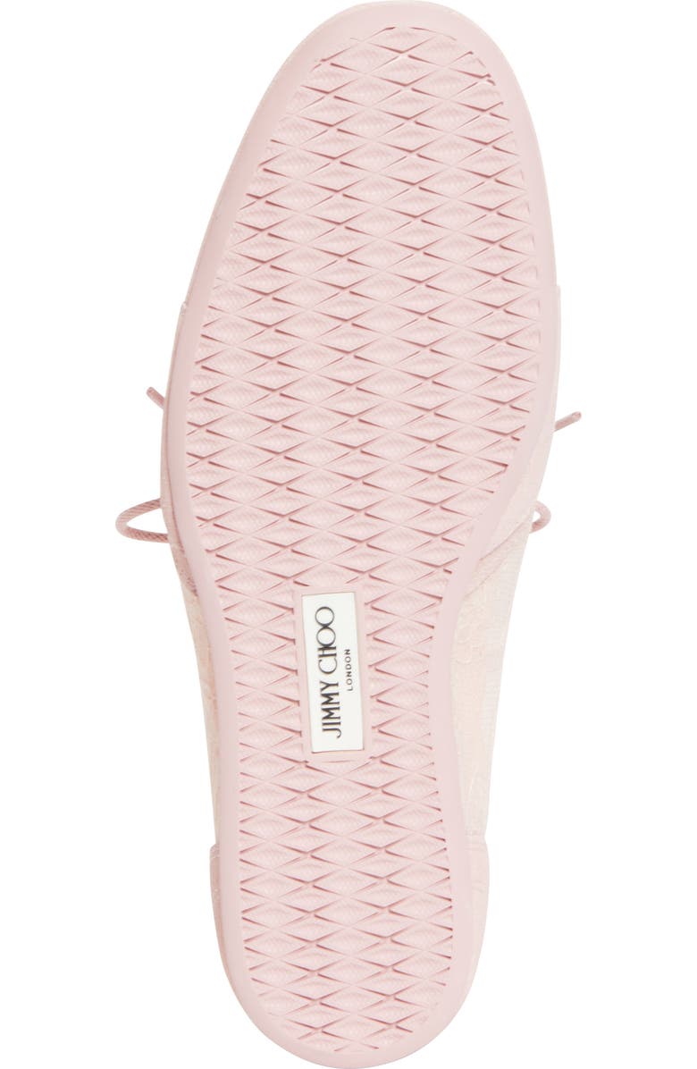 Jimmy Choo Sunny Low Top Sneaker, Alternate, color, V Rose Mix