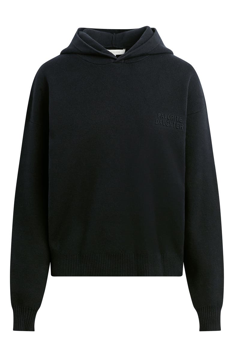 Favorite Daughter Fatigue Sisters Cotton & Cashmere Hoodie, Main, color, 