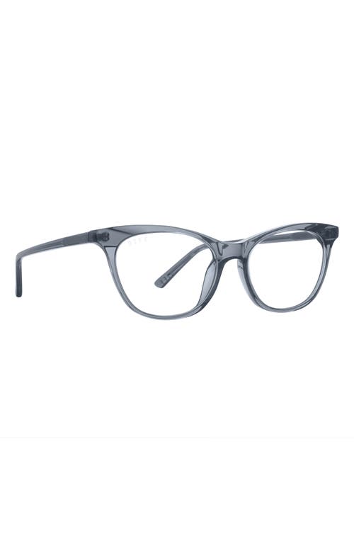 Diff Jade 54mm Cat Eye Optical Glasses In Blue