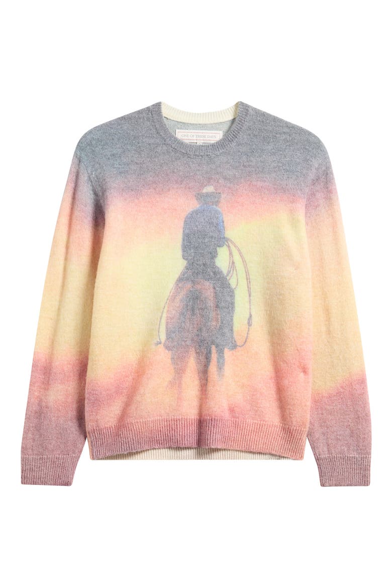 But That Was a Dream Sweater, Alternate, color, YELLOW MULTI