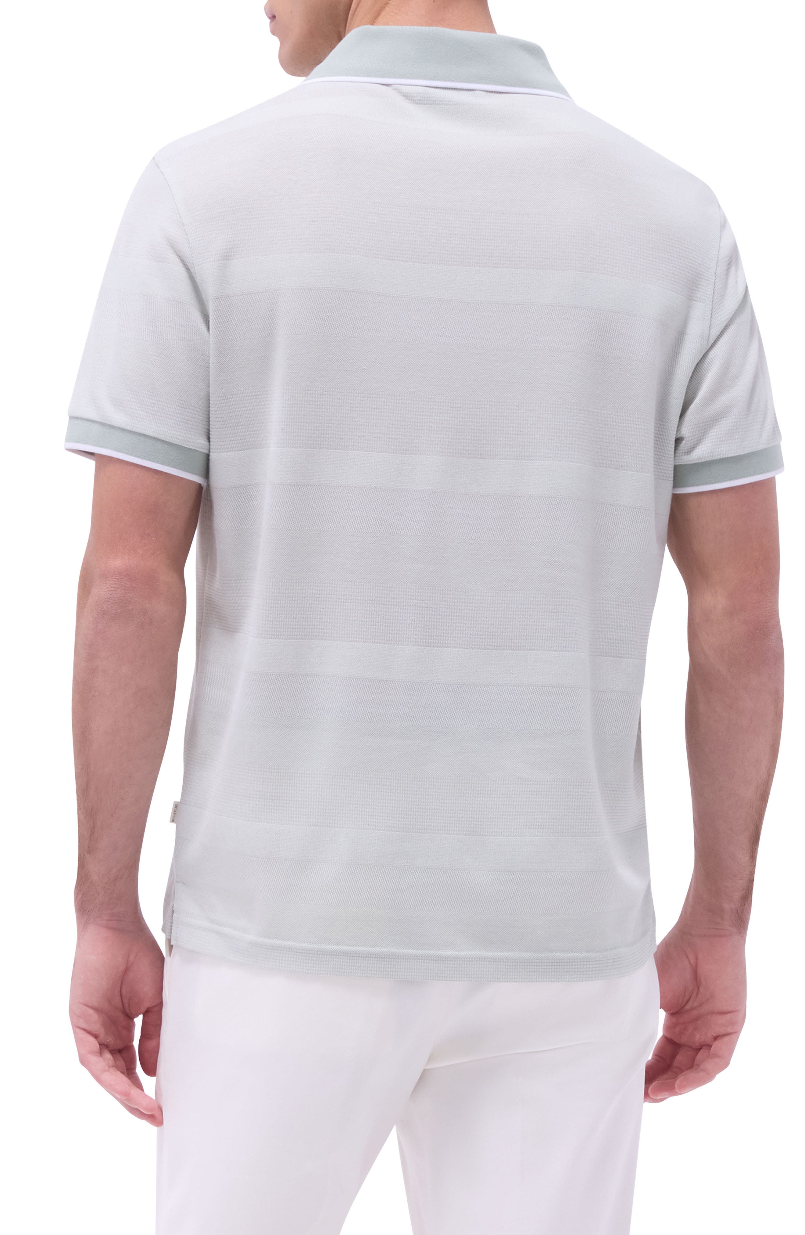 Tipped Johnny Collar Polo - image 4
