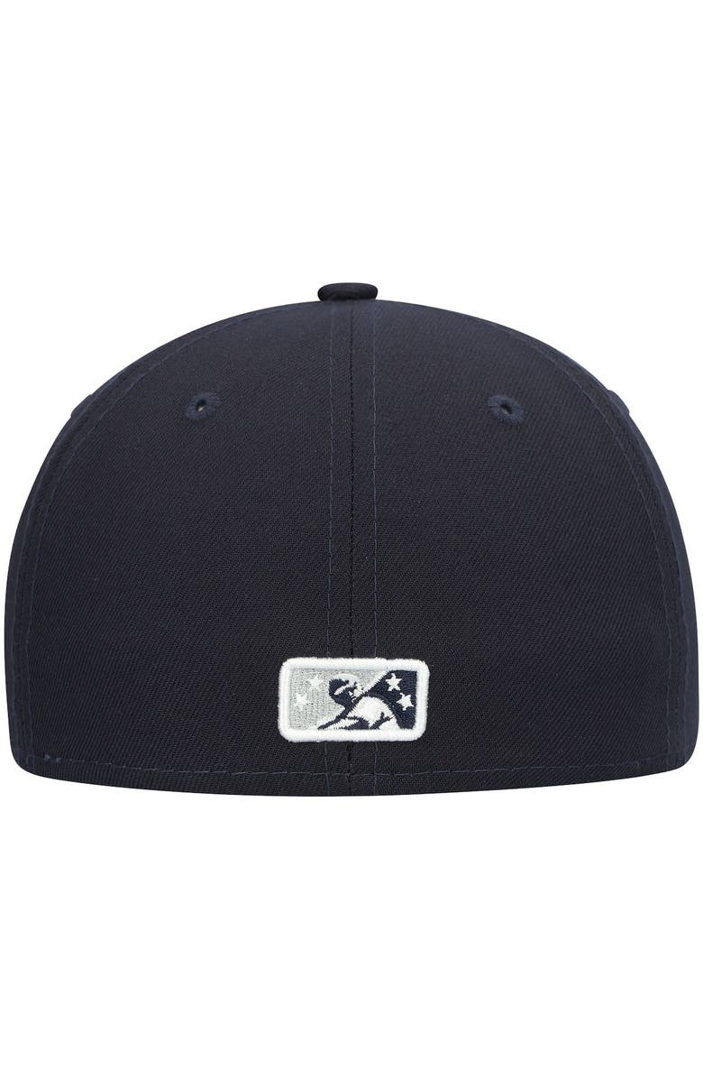 New Era Men's New Era Navy Las Vegas Aviators Authentic Collection Team Alternate 59FIFTY Fitted Hat, Alternate, color, Navy