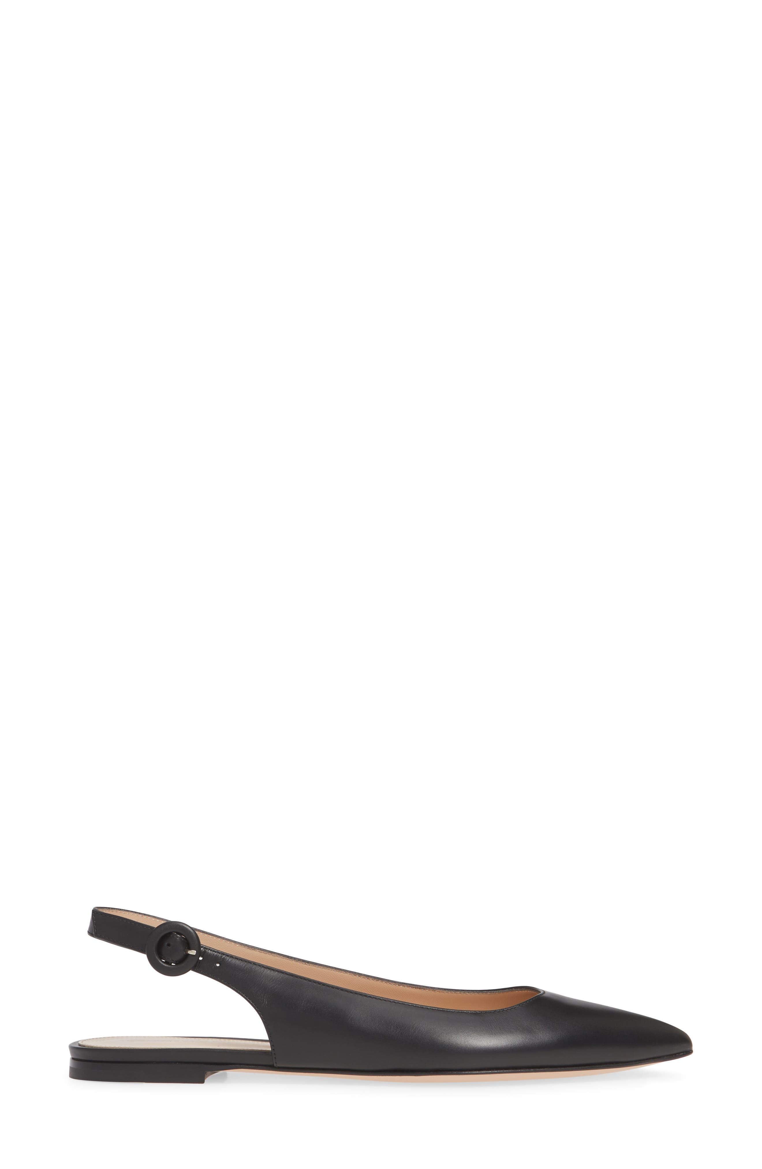Gianvito Rossi Slingback Flat, Alternate, color, 