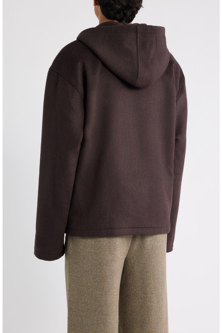 Wool Blend Zip Hooodie, Alternate, color, RAIN DRUM