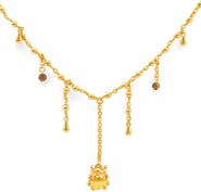 LA MENO Beetle Glow Necklace