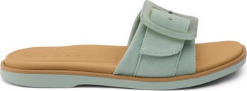 Cushion Sunny Buckle Slide Sandal