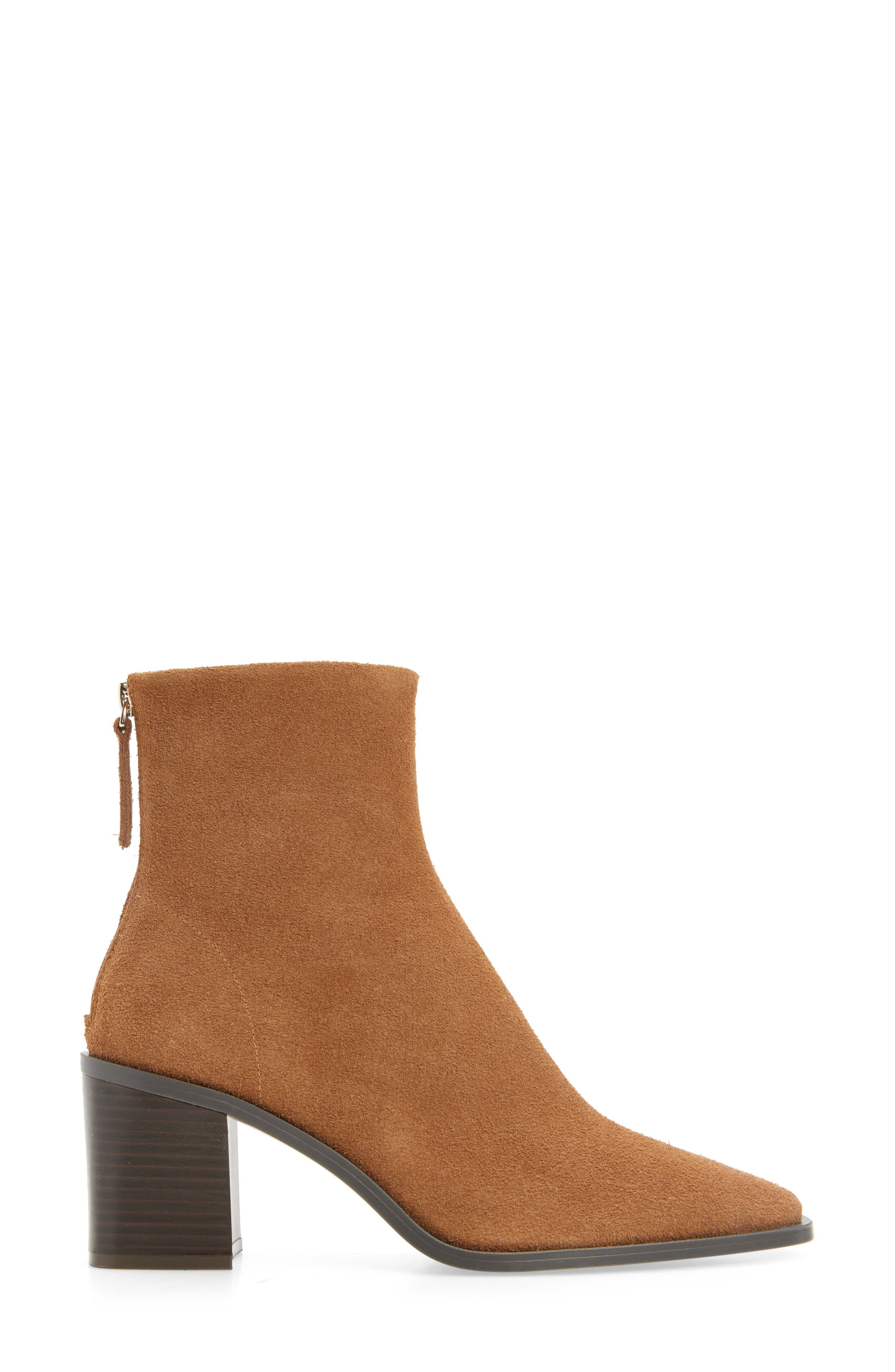 MANGO Gloria Bootie, Alternate, color, Light/ Pastel Brown