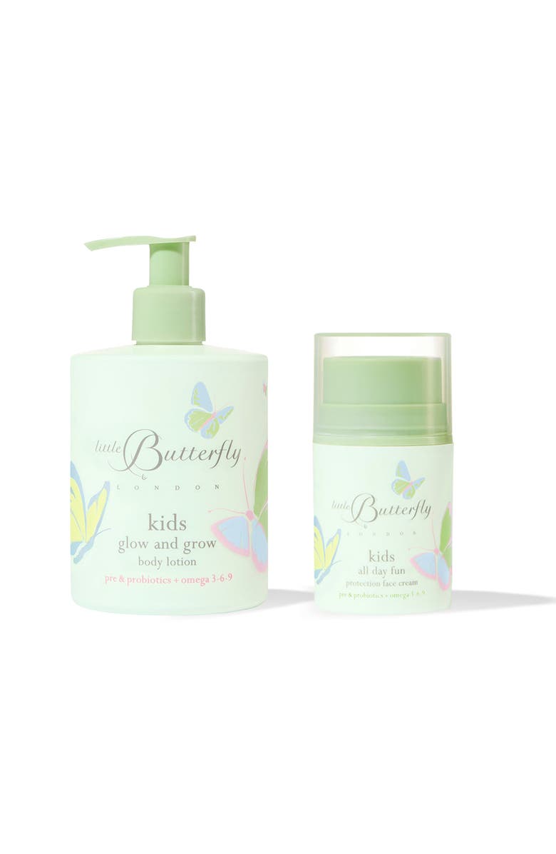 Little Butterfly London Kid's All Day Fun 2 Product Hair and Skincare Bundle, Main, color, 2 Product Bundle