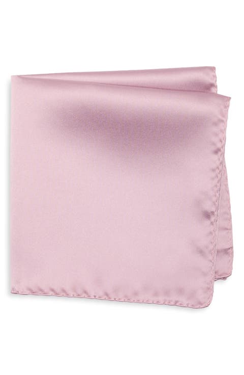 Solid Satin Pocket Square