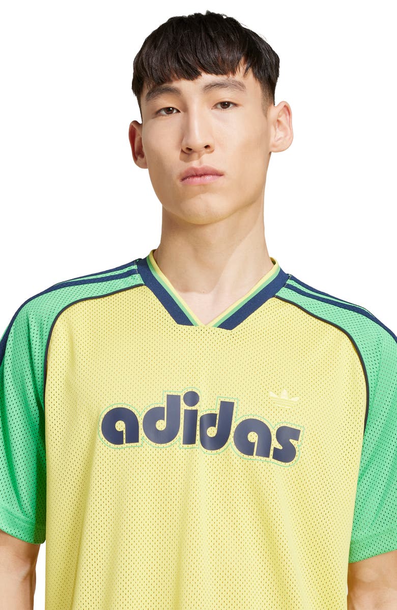 adidas Short Sleeve Jersey, Alternate, color, Pure Sulfur