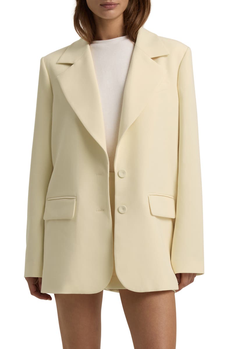 Favorite Daughter The Favorite Oversize Blazer, Main, color, Moonbeam