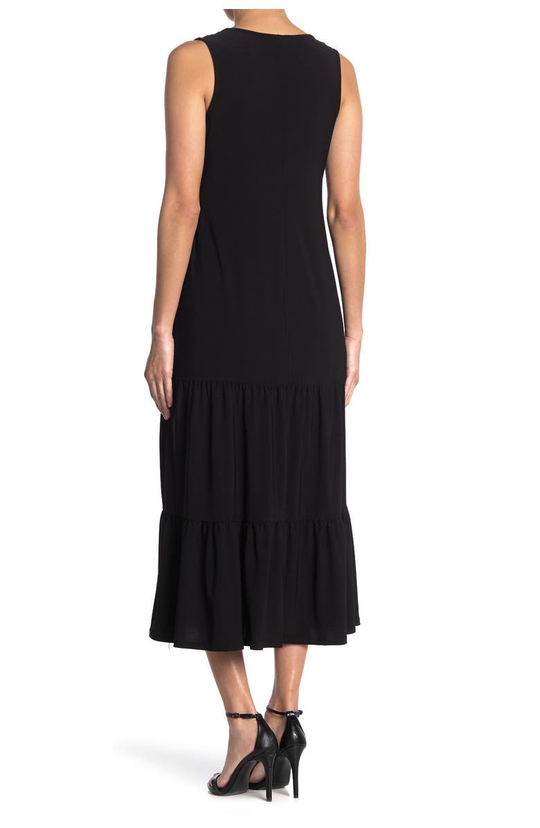 TASH AND SOPHIE Sleeveless Tiered Midi Dress, Alternate, color,