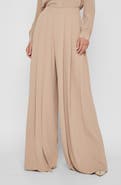 L'AGENCE Nova Pleated Wide Leg Pants