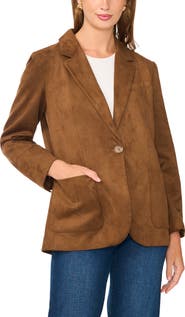 Vince Camuto Faux Suede Blazer