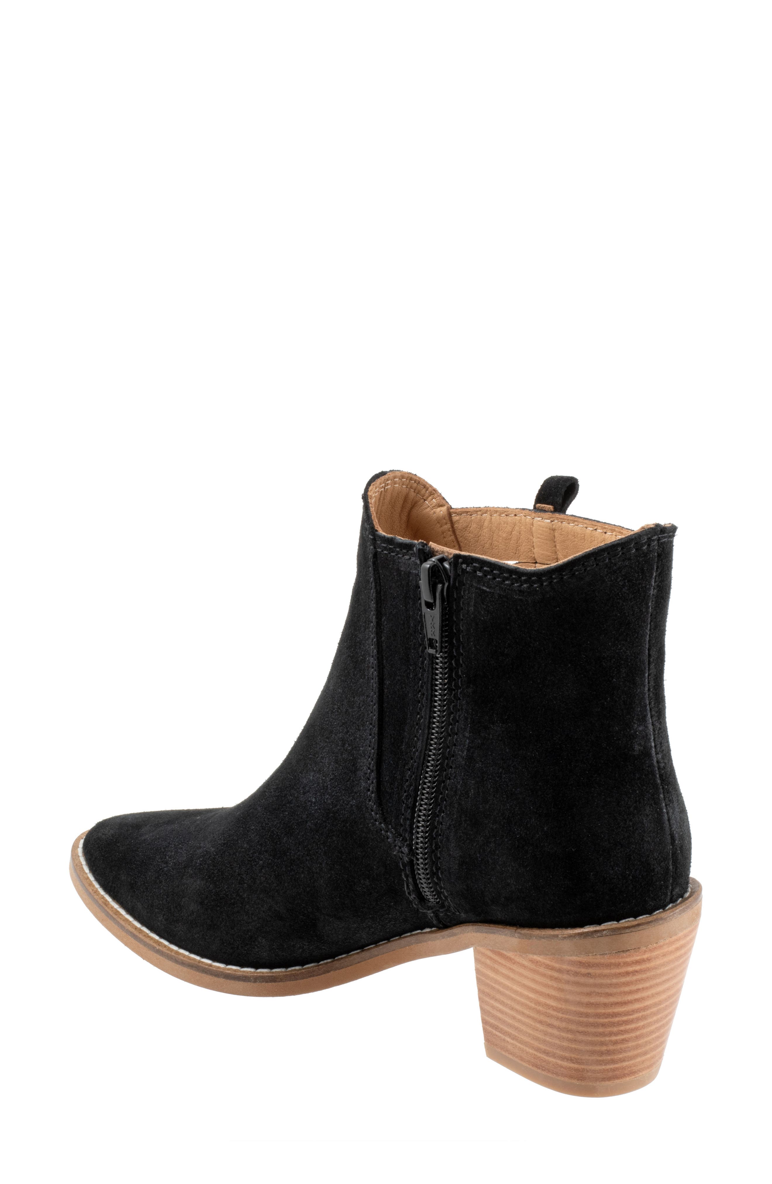 Bueno Veronika Bootie, Alternate, color, Black Suede