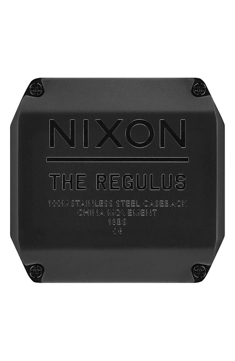 Nixon Regulus Digital Watch, 46mm, Alternate, color, Black/Grey
