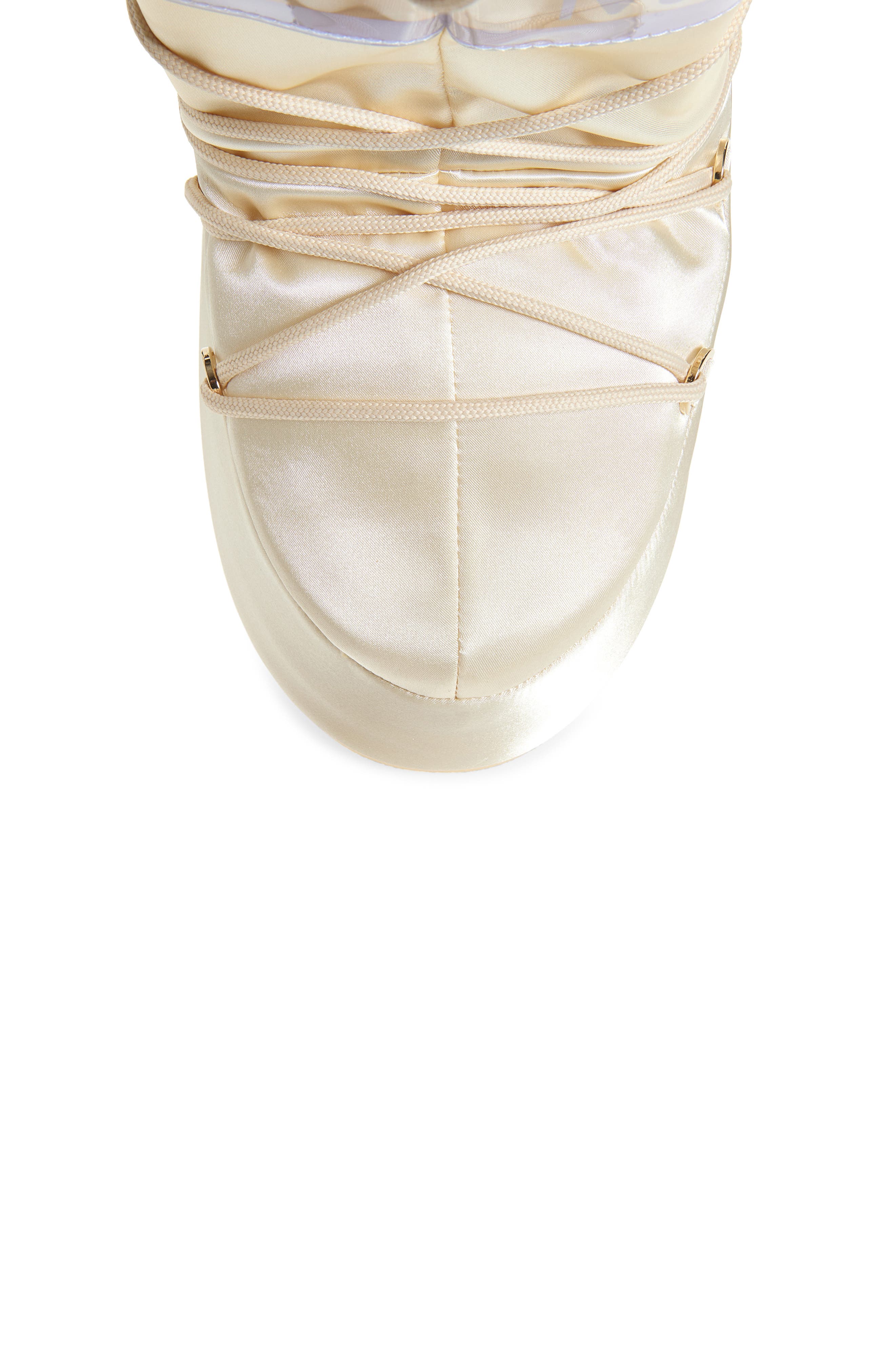 Moon Boot<sup>®</sup> Icon Water Repellent Boot, Alternate, color, Ivory