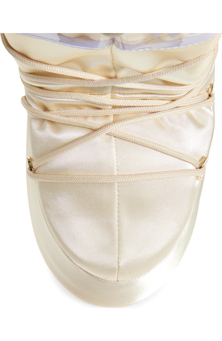 Moon Boot<sup>®</sup> Icon Water Repellent Boot, Alternate, color, Ivory