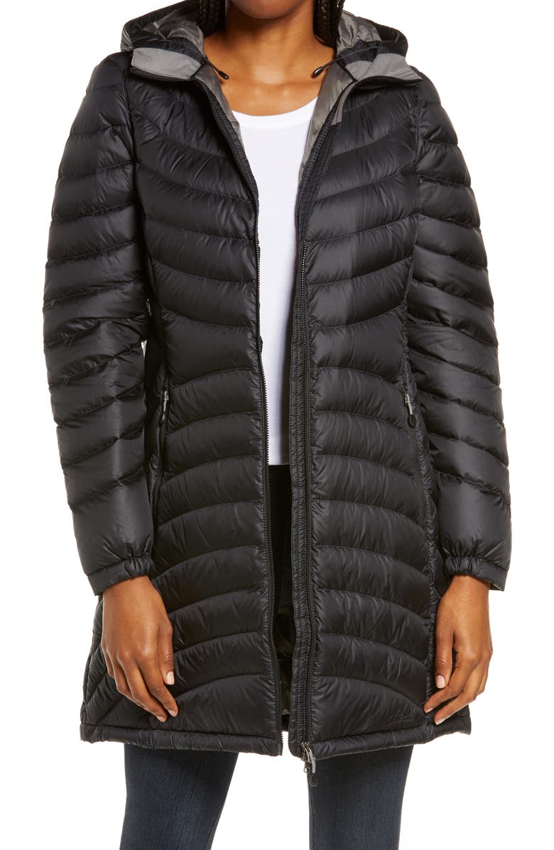 L.L.Bean Ultralight 850 Power Down Water Resistant Coat, Main, color,