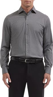 Bugatchi Devon OoohCotton® Print Button-Up Shirt