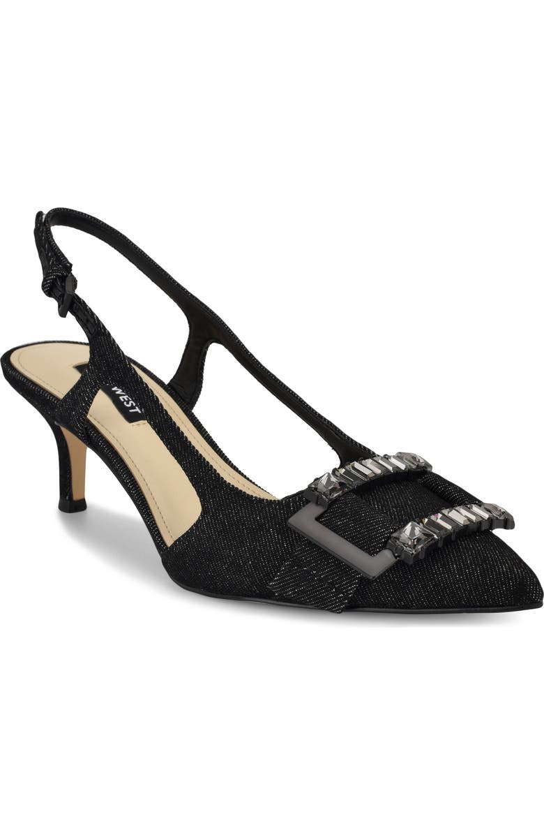 Nine West Neeri Pointed Toe Slingback Pump, Main, color,
