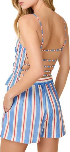The Delta Strappy Linen Blend Camisole