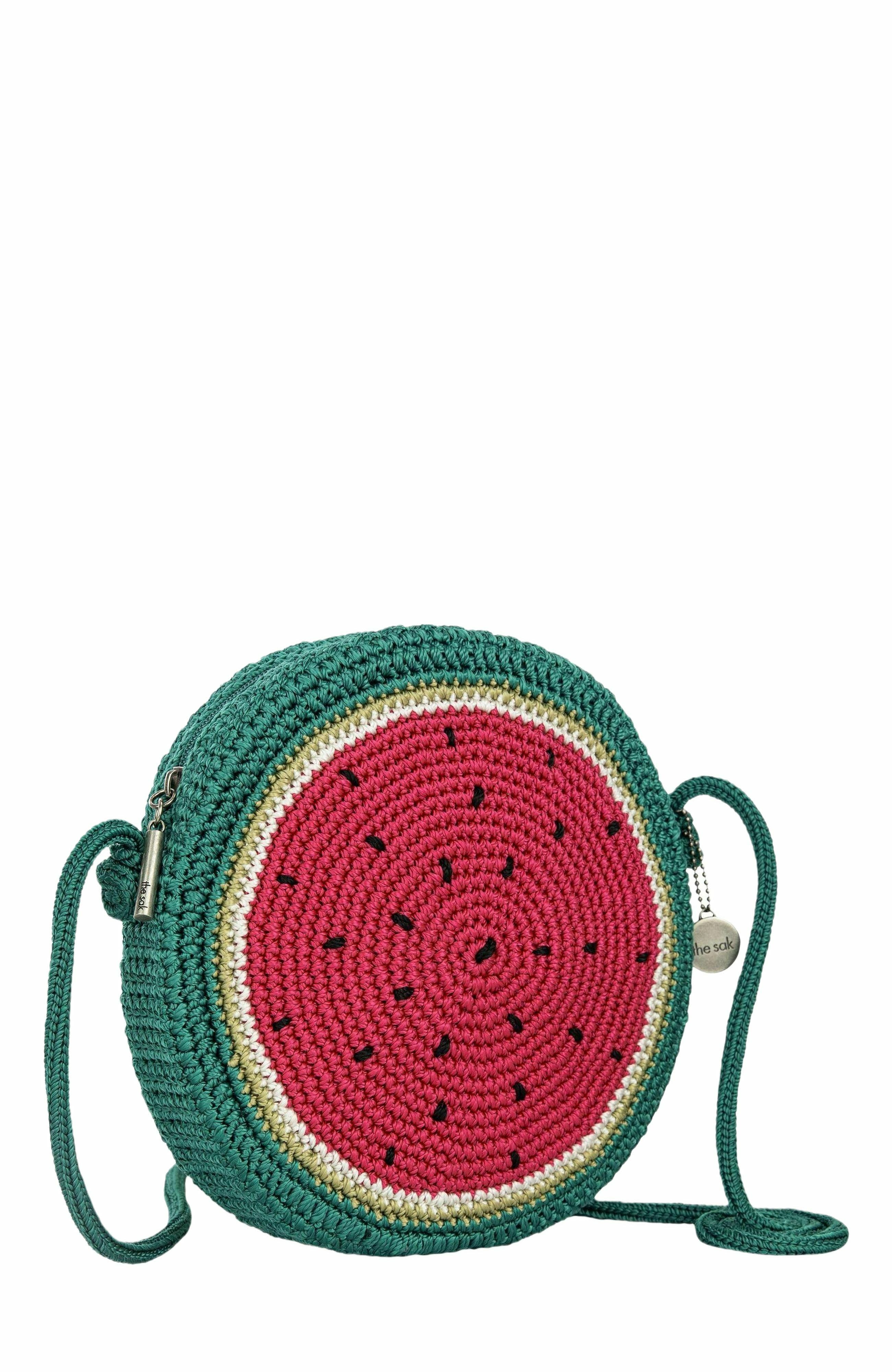 The Sak Kenna Small Crossbody Bag, Alternate, color, Watermelon