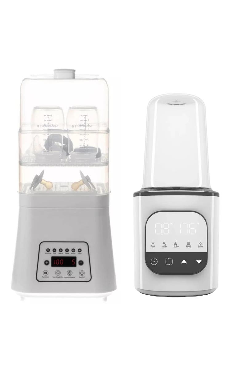 Sperric Fast Portable Baby Bottle Warmer and Sterilizer, Main, color, White