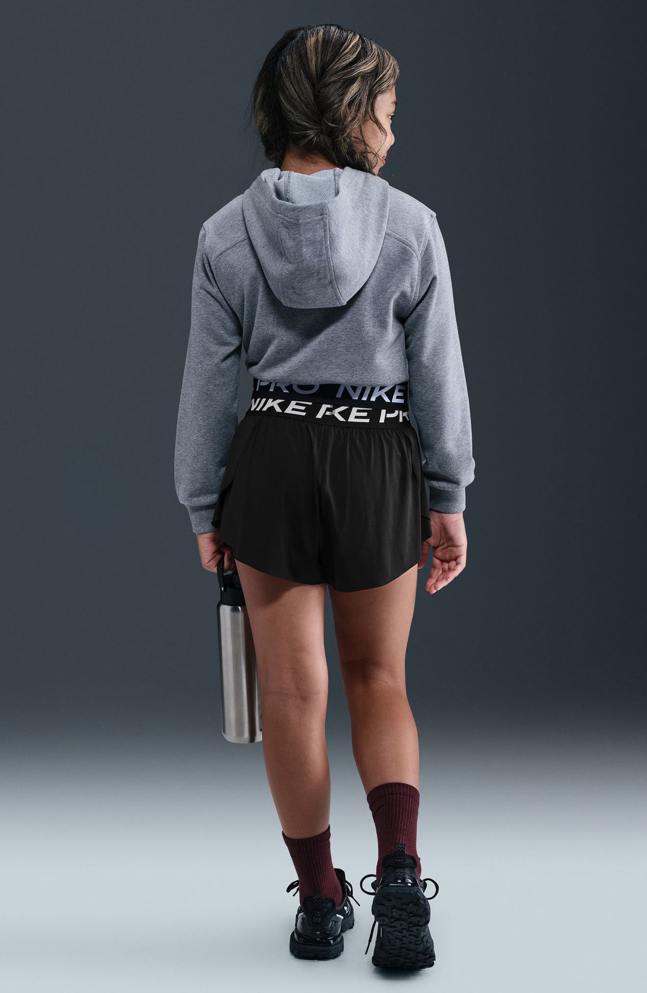 Детские Nike Pro Dri-FIT 2-in-1 Shorts — фото 8