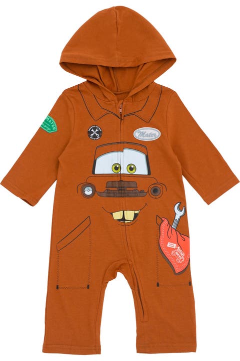 Cars Boys' Hooded One Piece