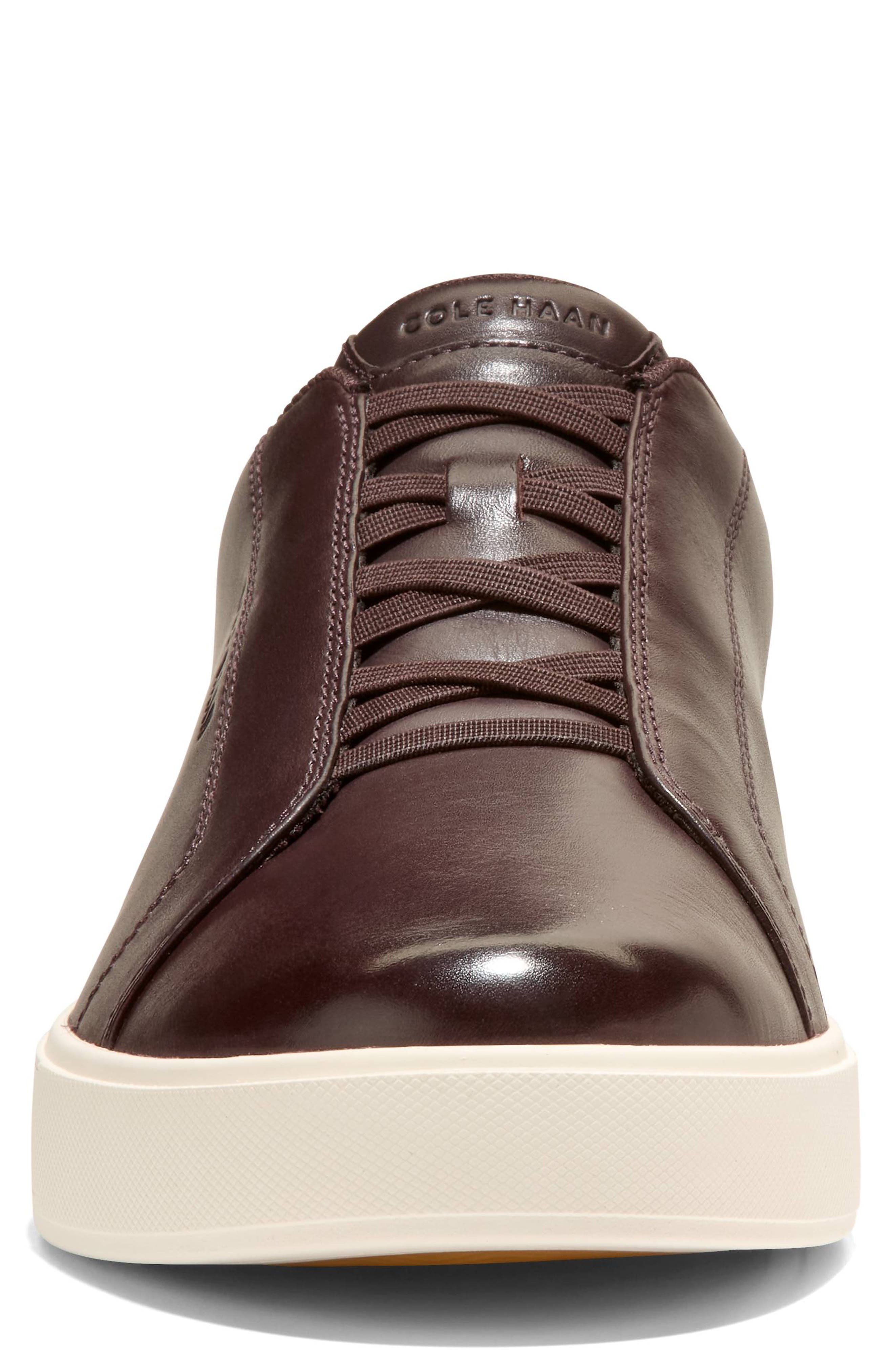 Cole Haan GrandPro Luxe Slip-On Sneaker, Alternate, color, Chocolate / Ivory