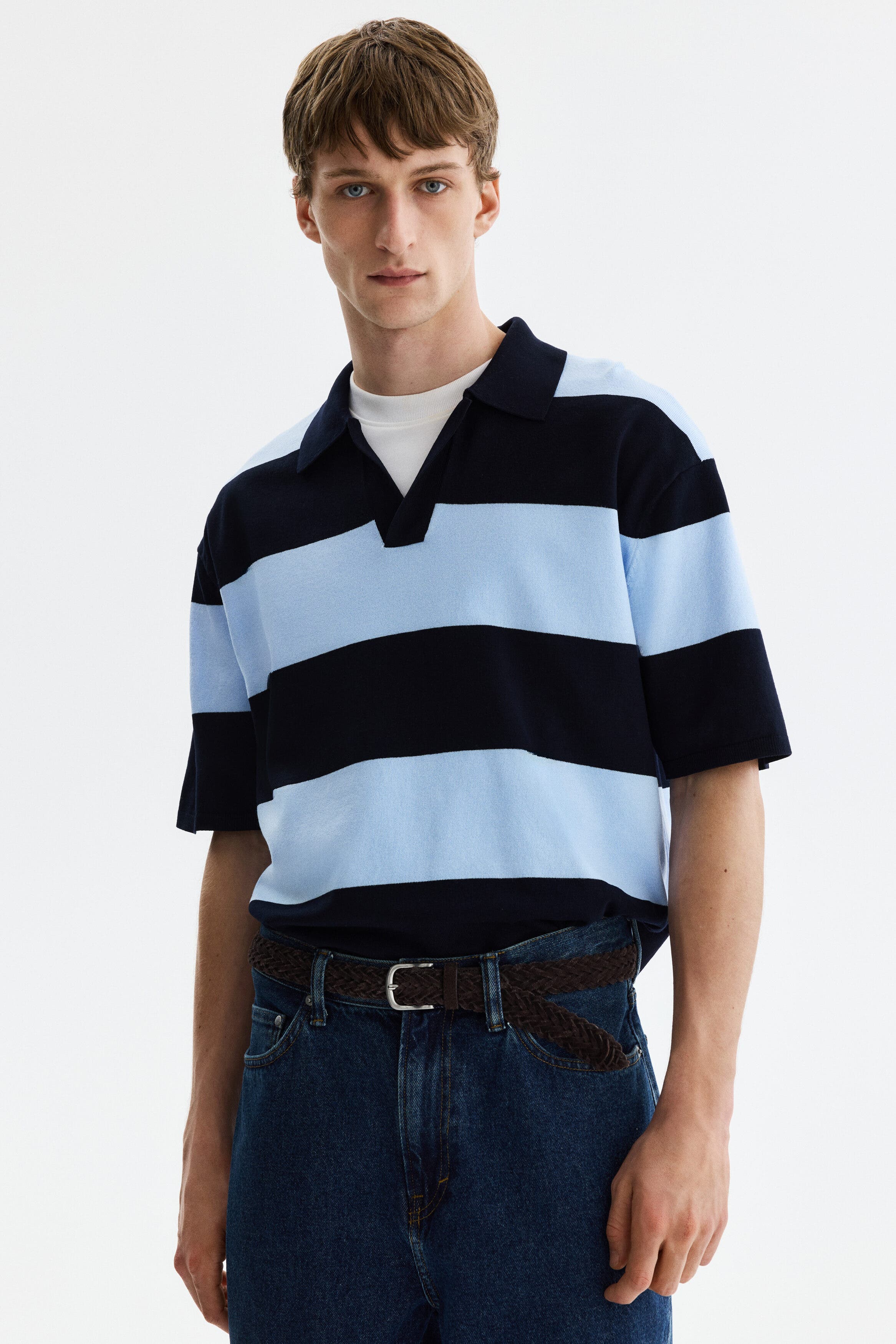 Loose Fit Polo Shirt - image 4