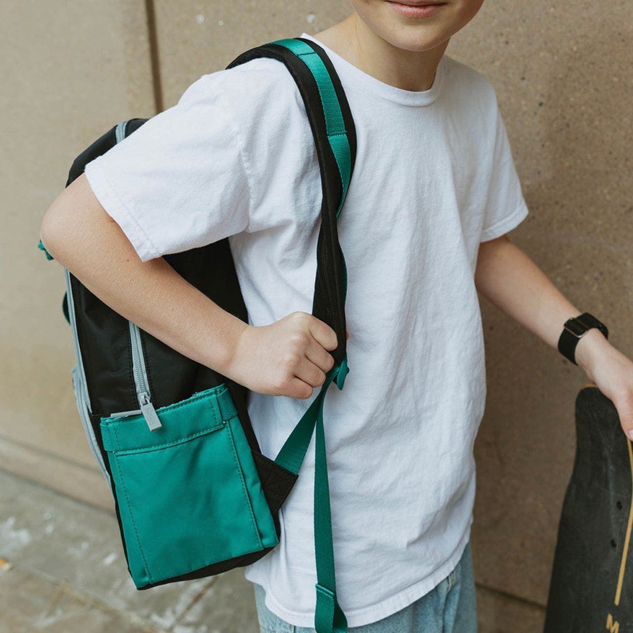 Parker Kids Co. Venture Backpack, Alternate, color, Black