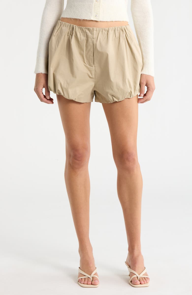 ASTR the Label Swoosie Shorts, Main, color, Khaki