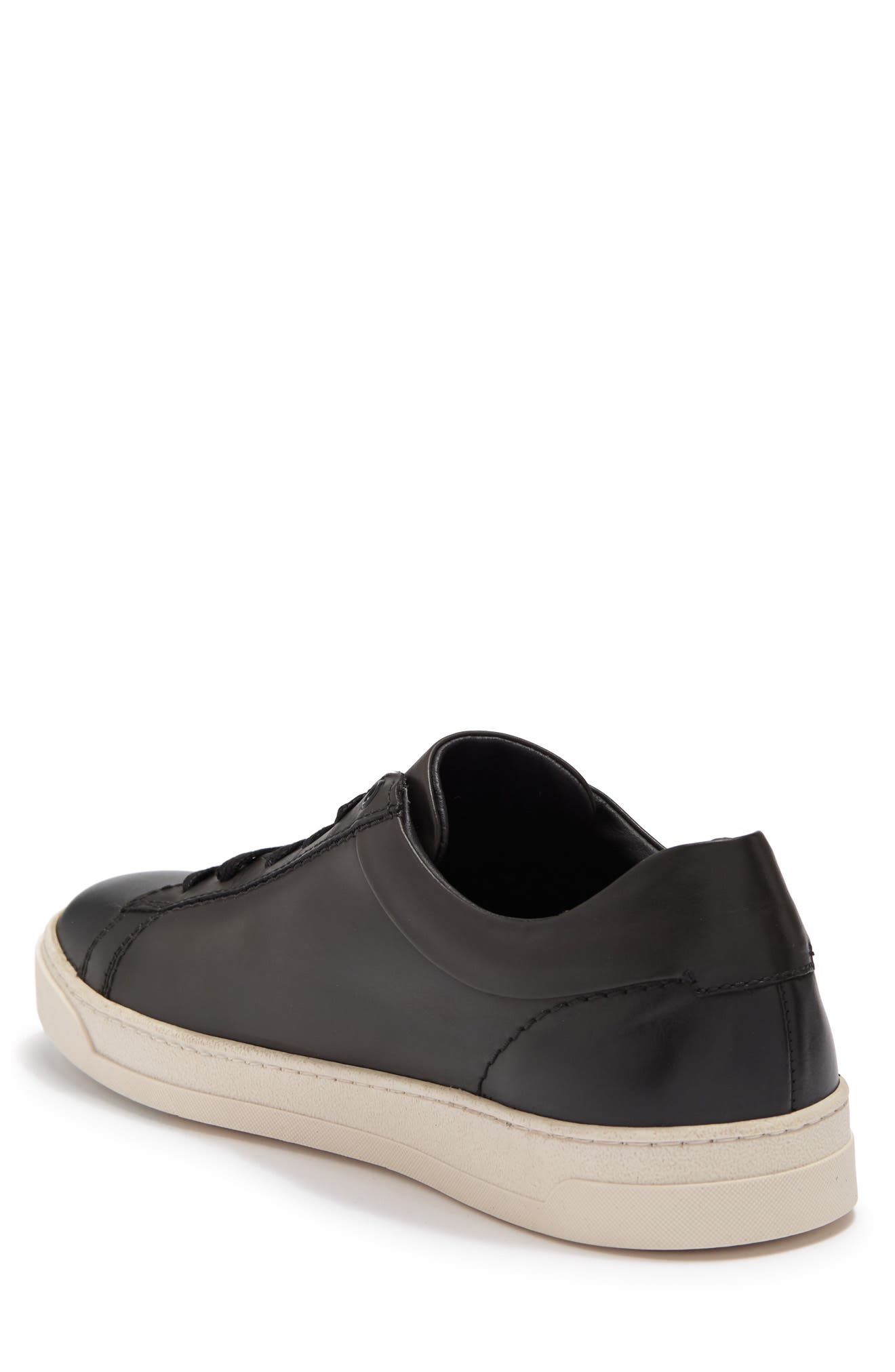 Diego Leather Sneaker, Alternate, color, DARK GREY